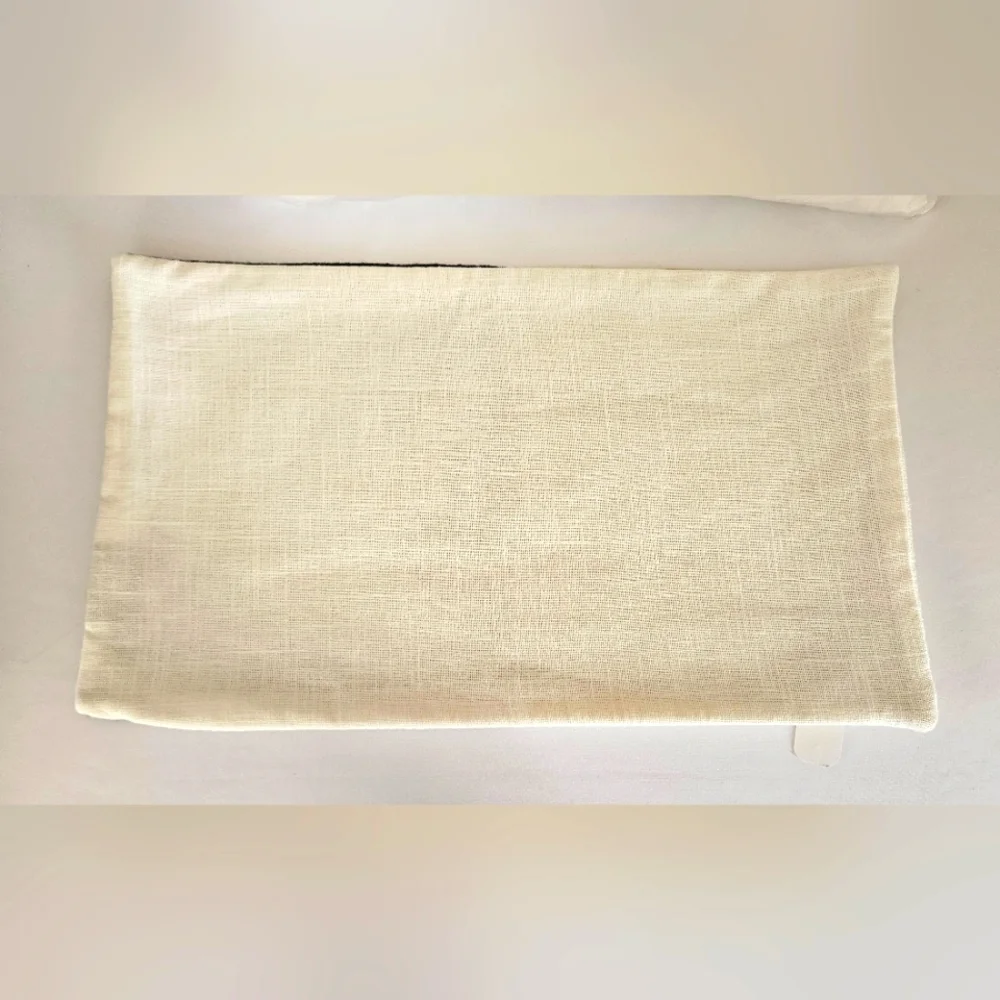 NWT West Elm x Leah Singh Geometric Gold Wool Tribeca Rectangle Pillow Cover